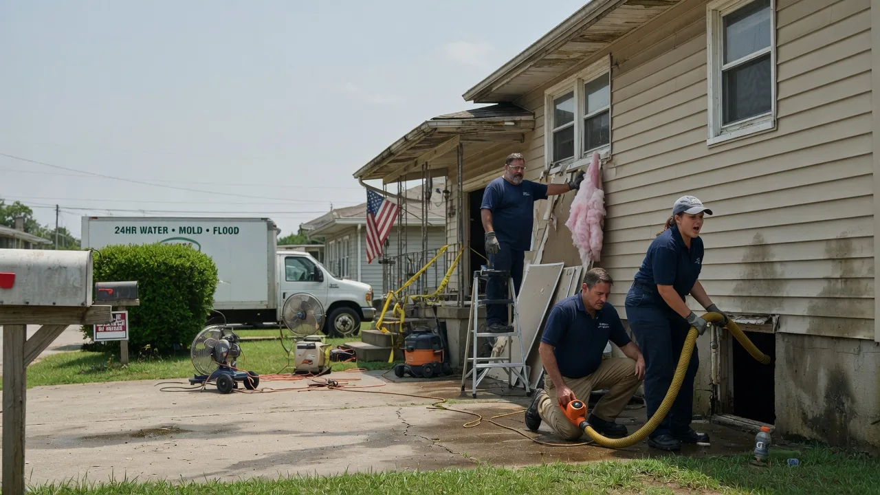 Water Damage Repair in Saint Pauls, NC near me
